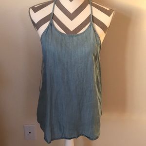 Free People jean tank